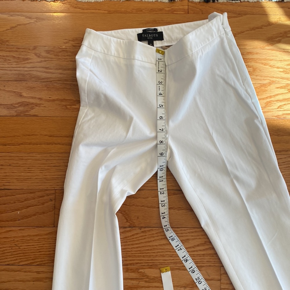 Talbots white pants size 0p - Picture 8 of 8